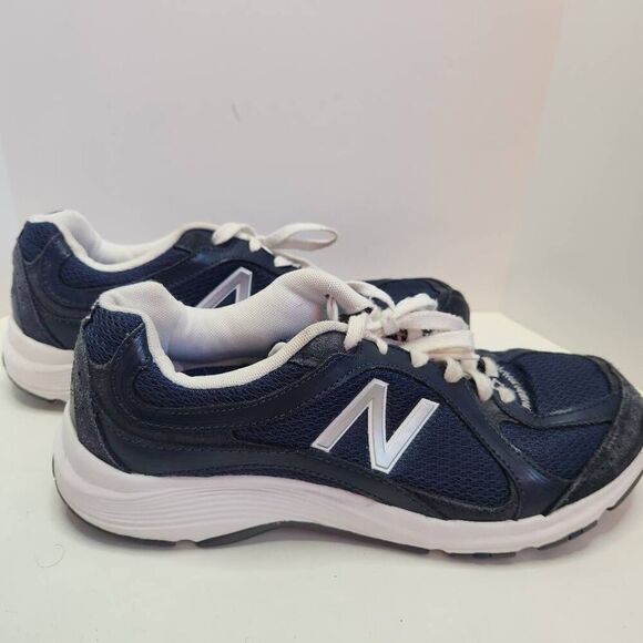 New Balance Womens Navy White Running Shoes Sneakers Size 9 Ortholite WW496GS2 - Picture 4 of 11